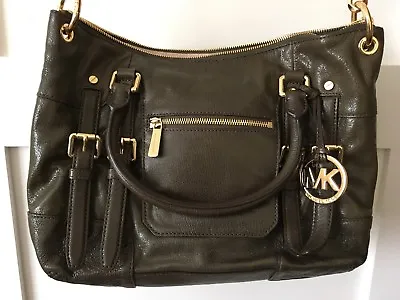 Michael Kors Hamilton EW Satchel Mocha $348 • $45