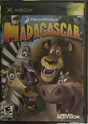 Madagascar (Microsoft Xbox 2005) Tested Free Shipping In Blockbuster Case • $2.99