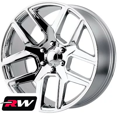 22 Inch 22 X9  RW 96266 Wheels For 2019 Ram 1500 Chrome Rims 6x139.7 6x5.50 Set • $2089