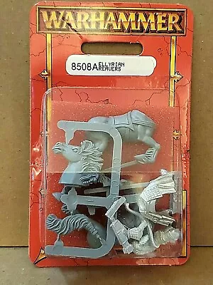 Games Workshop Warhammer High Elf Ellyrian Reavers 1997 (8508A)  - METAL OOP MIB • $39.95