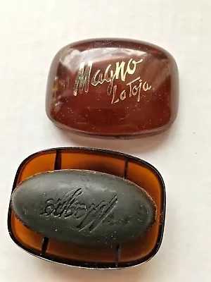 Vintage Magno La Toja Black Glycerin Soap 1 Small Bar • $7.99