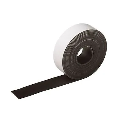 Silverline Flexible Strong Sticky Backed Craft Self Adhesive Magnetic Tape Strip • £4.95