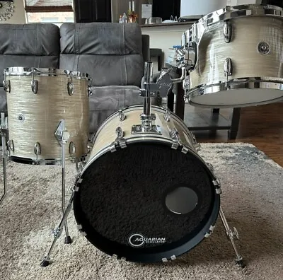 Gretsch Brooklyn 3pc Jazz Drum Set - Creme Oyster • $1700