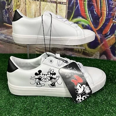 Disney Mickey & Minnie Mouse Court Character Sneaker Shoes Sz 7 • $24.95