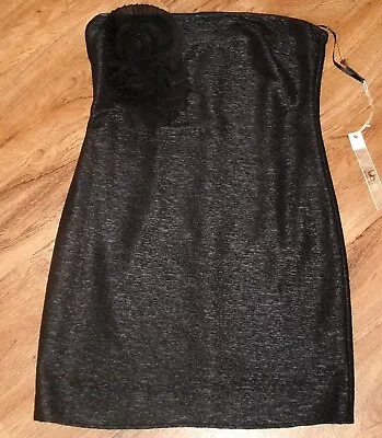 NWT-Black YA LOS ANGELES Strapless Dress-Sz Large • $9.99