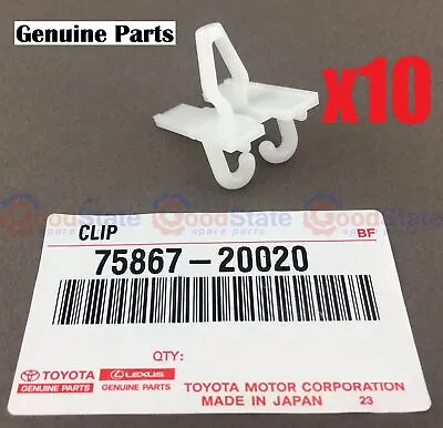 Genuine Toyota LandCruiser 60 Series BJ Door Rocker Panel Side Moulding Clip X10 • $35.74