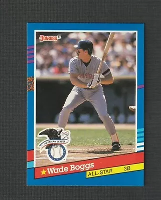 1991 Donruss Wade Boggs All-Star #55 Boston Red Sox • $1.59