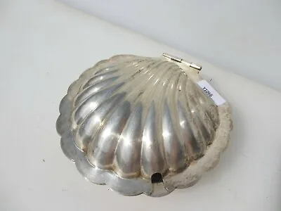£13.50 • Buy Victorian Soap Dish Holder Pot Silver Plated ESPN Shell Antique Salt Clam