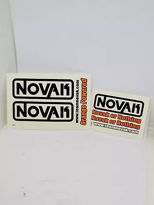 Team Novak Electronics Decal Sticker Sheets Pan Car ESC Receiver RC10 T Trinity • $26.99