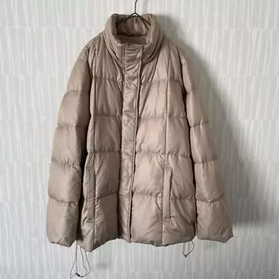 Uniqlo Premium Down Jacket Women Japan XL Size/US L Size Beige Polyester • $217.45