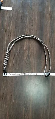 Paracord ID Badge Lanyard With Safety Clasp & Metal Clip  Handmade In The USA • $7.55