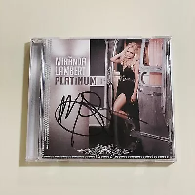 SIGNED Miranda Lambert CD - Autographed Album PLATINUM • $84.95