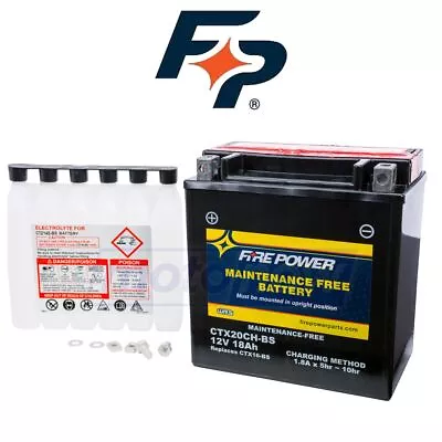 Fire Power Sealed AGM Battery For 2000-2002 Kawasaki VN1500N Vulcan 1500 Tg • $90.48