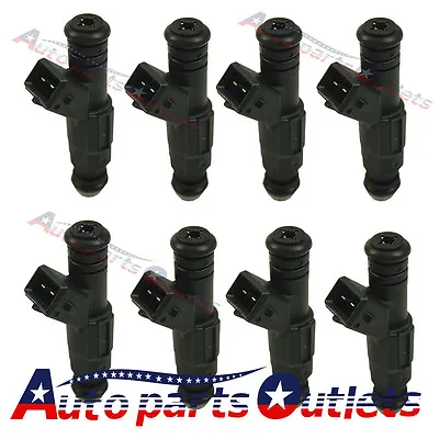 8pc  80lb EV1 Fuel Injectors 110324 FI114992  For Ford GM V8 LT1 LS1 LS6 835cc • $83.99