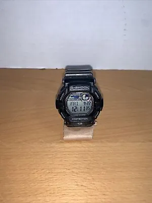 Casio G-Shock Mens Grey/Black  Chronograph WR 20BAR Watch - GD350 Damaged Band • $59.99