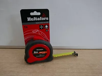 Fisco Hultafors 8m Metric Only  Hi Impact Tape Measure Tk8m Class 2 • £19.89