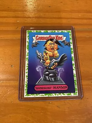 2017 Topps Garbage Pail Kids Marilyn Manson Card 6B Battle Of The Bands Green • $10.95