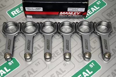 Manley H Beam Rods For Toyota Supra MK4 2JZ 2JZ-GE 2JZ-GTE 14027-6 • $777.01