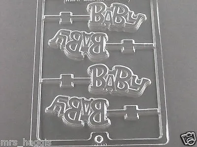 Baby Chocolate Lollipop Lolly Mould 4 On 1 Chocolate Or Soap • £6.99