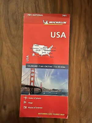 £4.75 • Buy USA - Michelin National Map 761: Map By Not Available (Sheet Map, 2012)