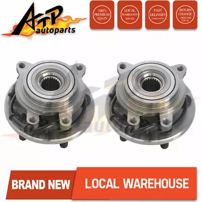 2 Rear Wheel Bearing Hub Assembly With Sensor Fits Land Rover Discovery 2 V8 TD5 • $275