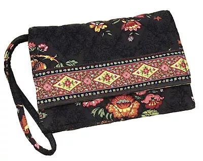 Vera Bradley Swing Wallet In Chocolat  • $17.49