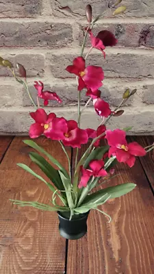 ARTIFICIAL Miltoniopsis Orchid Plant • $19.99