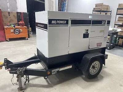 MQ MultiQuip WhisperWatt 25 KVA 20 Kw Towable Generator DCA-25SSIU4F 6034HRS • $12000