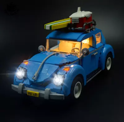 LED Light Kit For LEGO 10252 Volkswagen Beetles Lighting Kit ONLY - AU Seller • $39.99