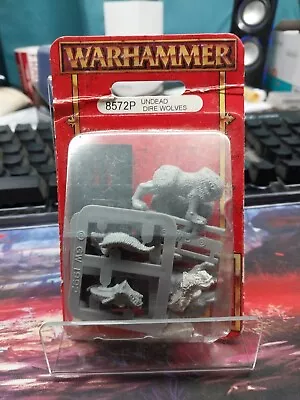 Warhammer Fantasy 8572P Undead Dire Wolves 1997 Games Workshop New • $19.99