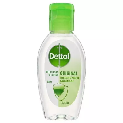 * Dettol Healthy Touch Instant Hand Sanitiser Original 50mL Sanitizer  • $4