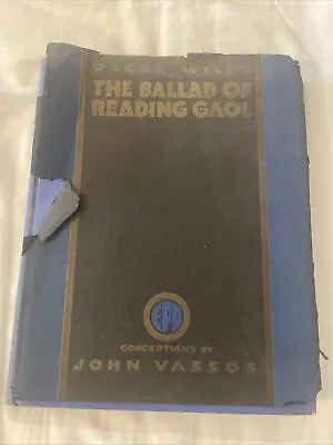 Oscar Wilde The Ballad Of Reading Gaol John Vassos • $50