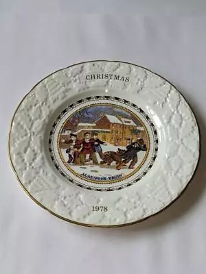 Coalport 1978 Christmas Plate  Alas! Poor Bruin   Third In A Series • £3.99