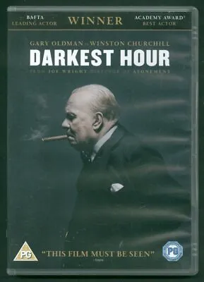 DARKEST HOUR Winston Churchill Gary Oldman Kristin Scott Thomas DVD 2017 • £1.59