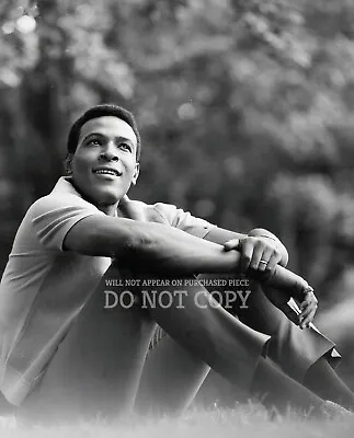 Marvin Gaye Photograph 10 X 13 - Rare 1966 Motown Portrait - Photo Poster Print • $22.99