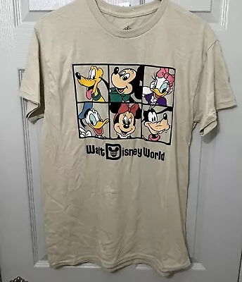 Disney Mickey And Friends Beige Tan Shirt Size XX-Large XXL Minnie Donald • $39.95