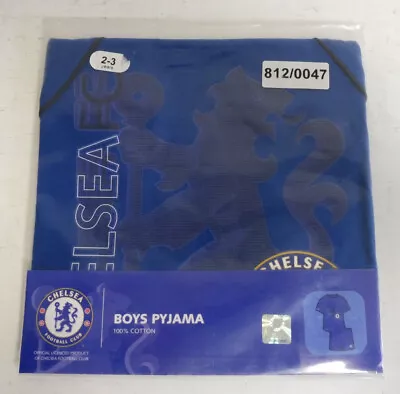 Chelsea Football Club Official Boys Pyjama Shorts & T-shirt Set - BNWT • £9.99