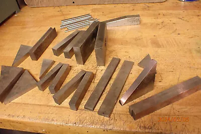 Lot H Collection Of Machinist Made Parallels Setup Triangles Jig Fixture Tooling • $59.99