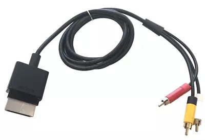 Genuine Official OEM Microsoft XBOX 360 Composite AV Cable X821376-002 • $6.97