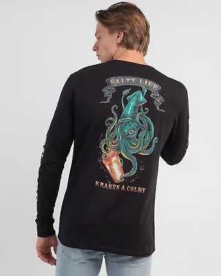 $44.99 • Buy Salty Life Kraken Long Sleeve T-Shirt