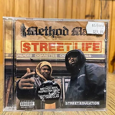 Method Man Street Life Street Education CD • £30.99