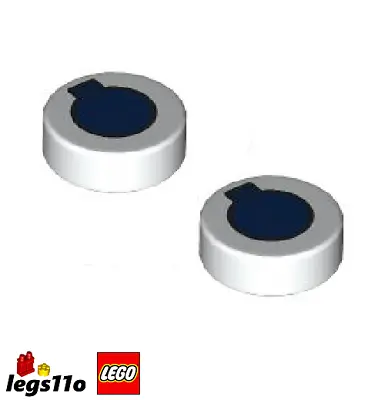 LEGO 2x Can Lid / Bottle Top - Round 1x1 Tile NEW 104246 / 98138 • £2.39