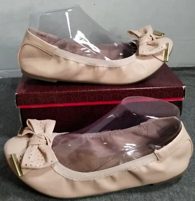 Dexflex Comfort Pink Caroline Ballet Flats Shoes 9W W/Box Worn Once • $24.99