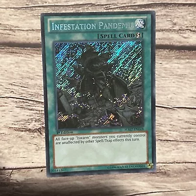 Yu-Gi-Oh! Infestation Pandemic HA07-EN068 Secret Rare NM+ 1st Ed • $1.99