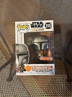 Funko Pop! Star Wars The Mandalorian Flame Throwing #355 Target Exclusive W/Prot • $12.99