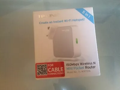 £10 • Buy TP Link 150Mbps Wireless N Mini Pocket Router TL-WR710N