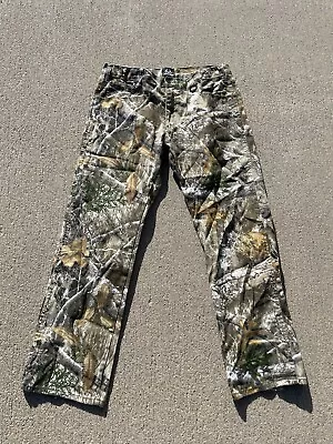 Realtree Edge Hunting Camouflage Pants Adult 36X34 0utdoors Men Deer Duck Hunter • $22