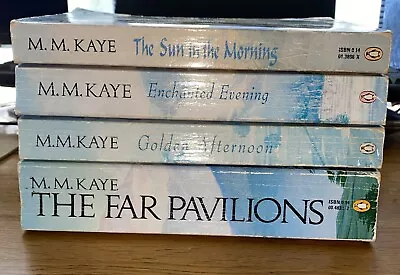 CHARITY SALE: ***4 Novels** By M. M. Kaye (Paperback Good) • £5