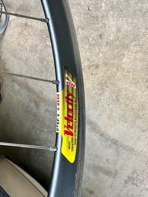 velocity 700c wheelset