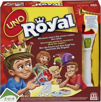 Mattel UNO Card Game Royal Revenge Childrens Game   • £13